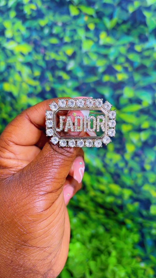 Bling brooch