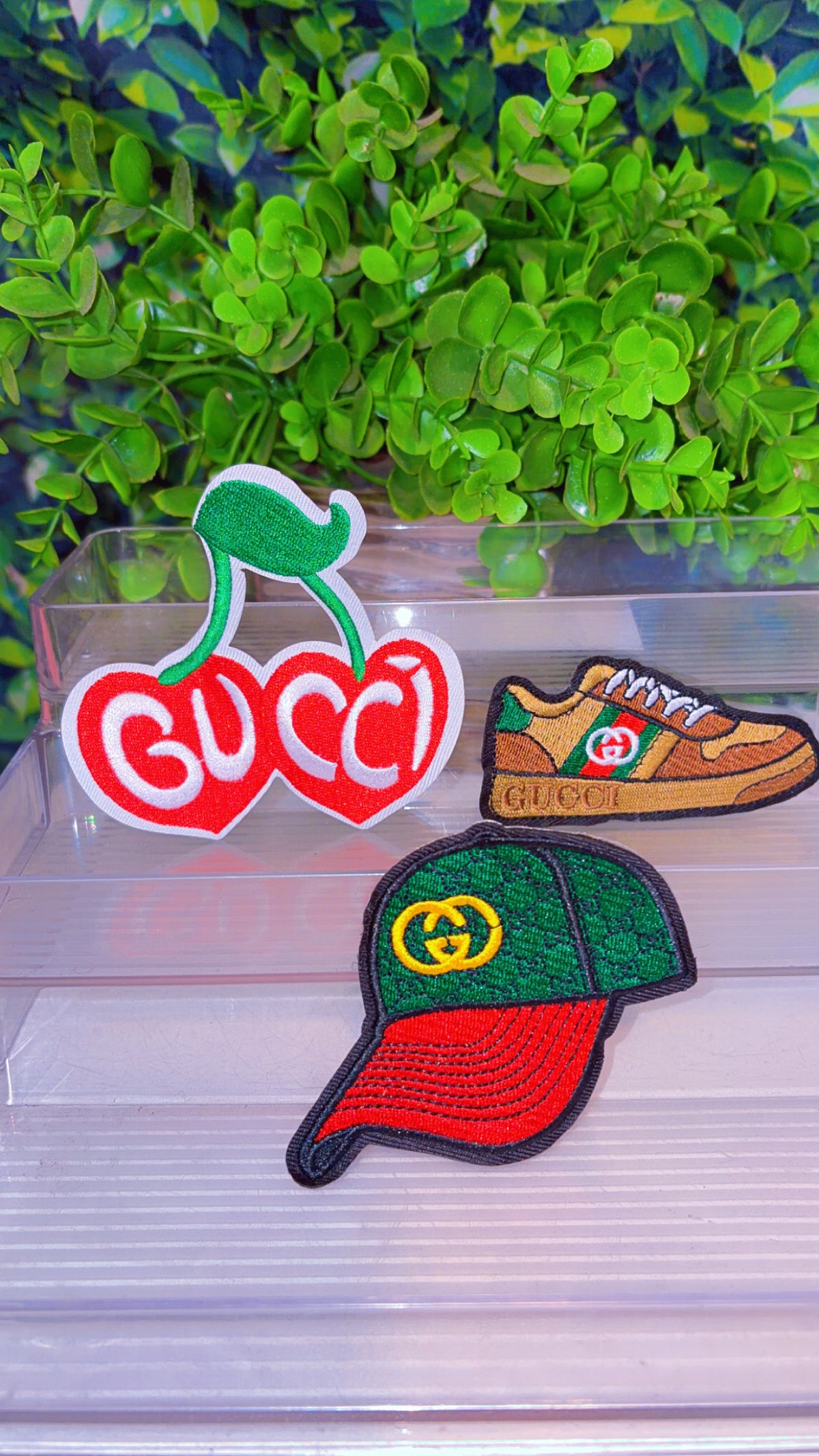Iron on patch set