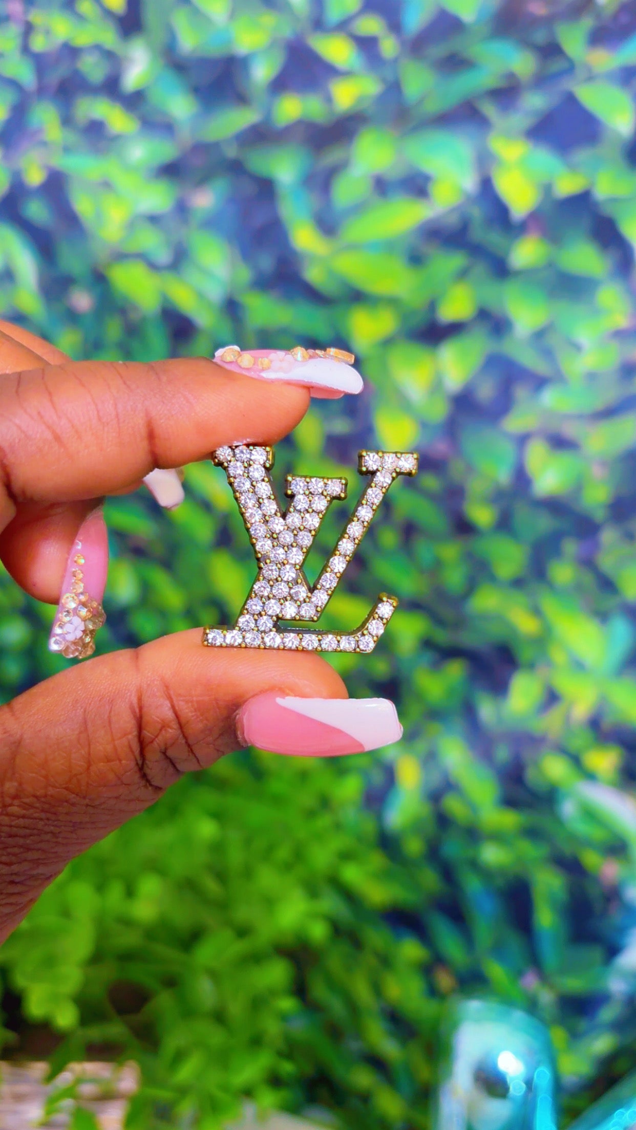 L bling charm (6 color options)