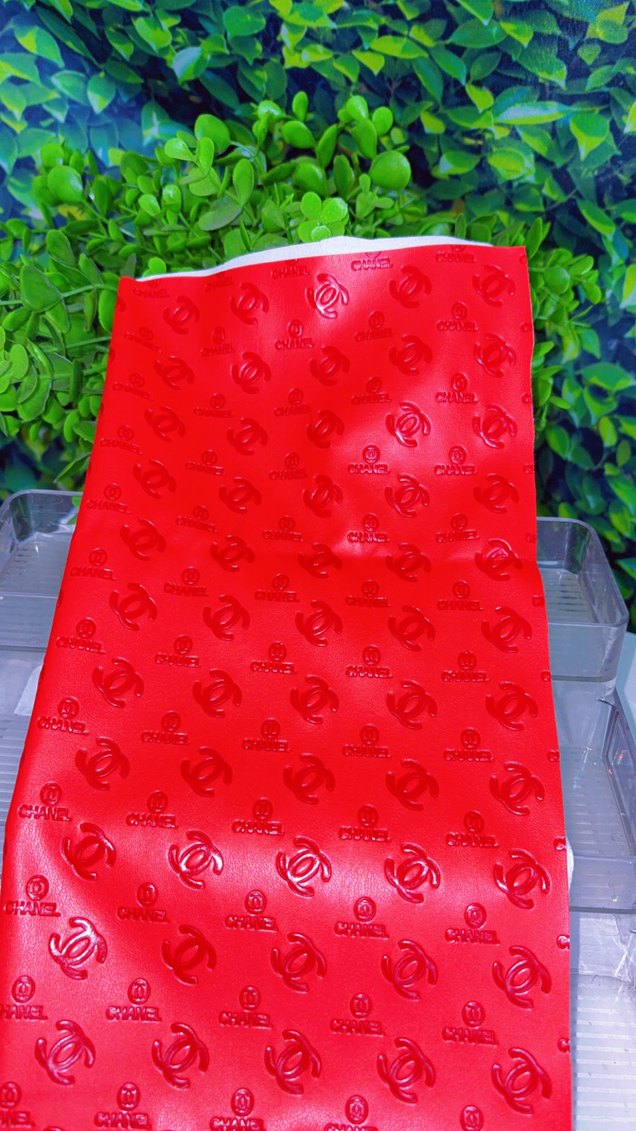 Soft Faux leather 14x12