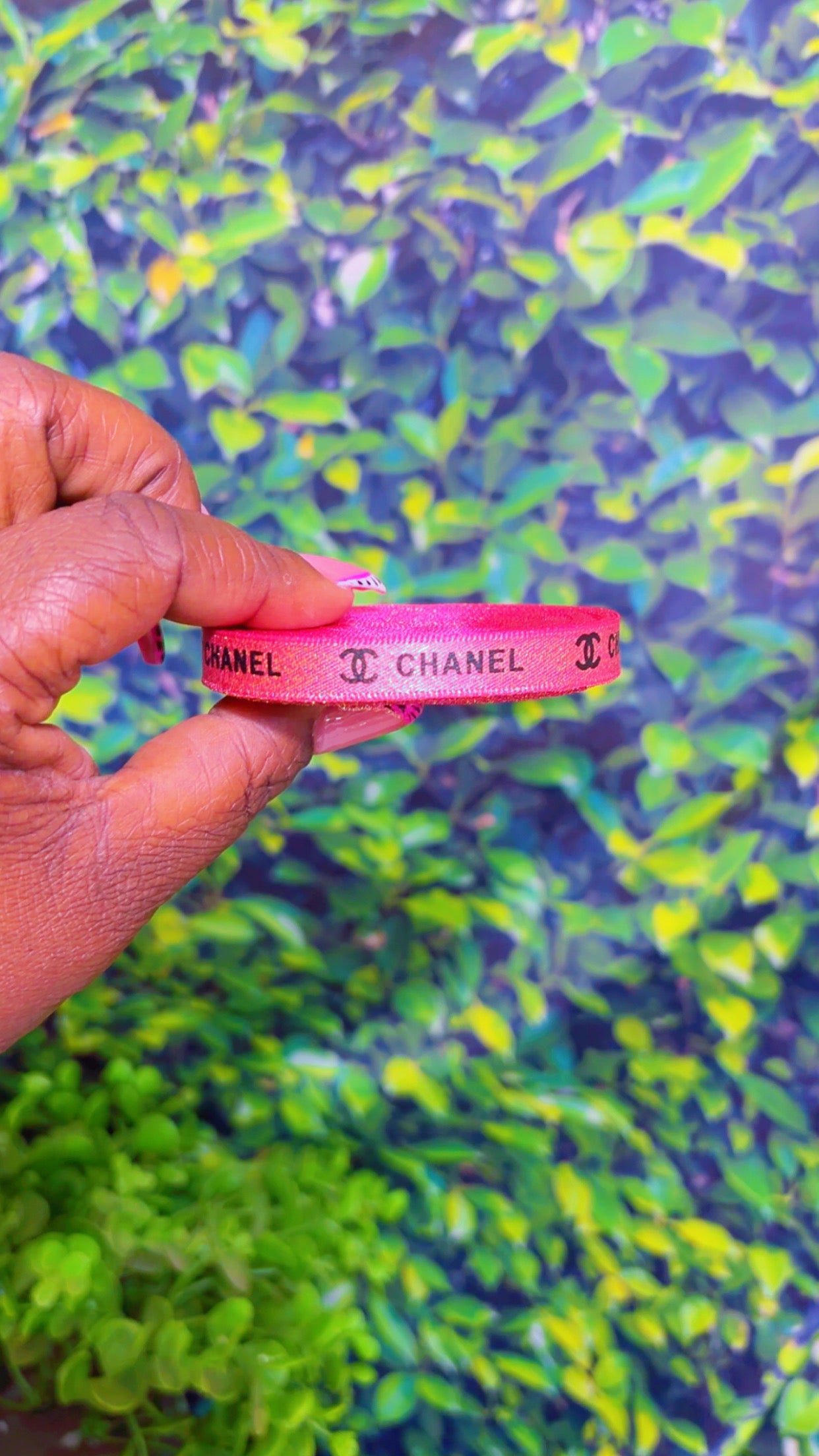 Lux glitter Ribbon (4 color options)