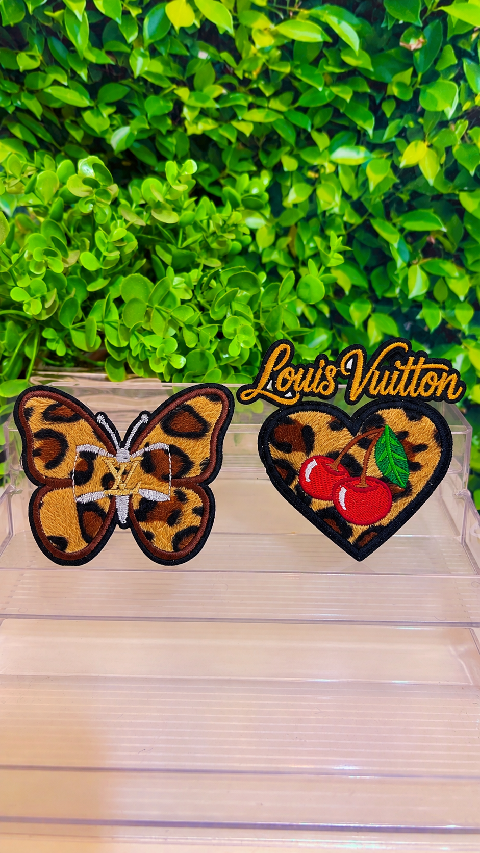 Iron on patch set