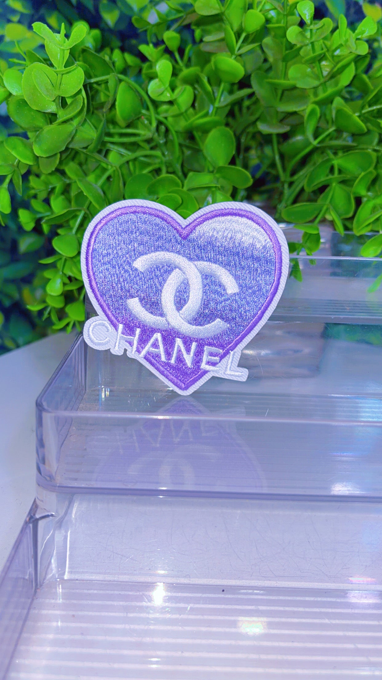 Heart iron on patch (3 options)