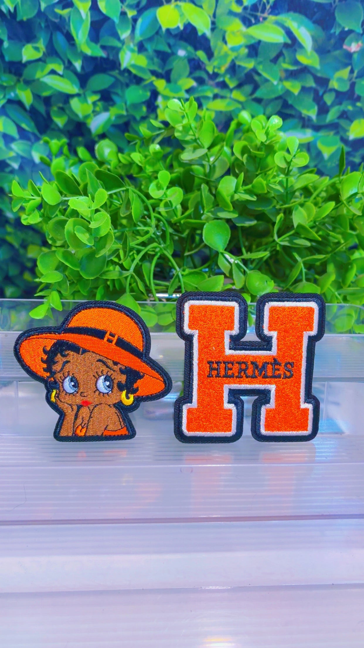 Iron on patch