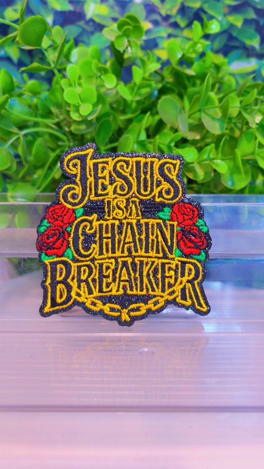 Christian iron on patch