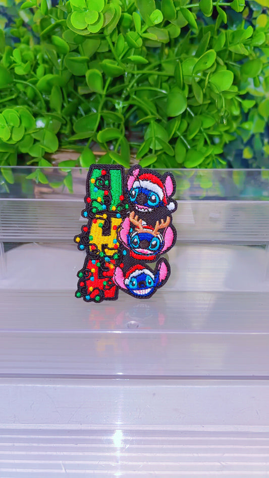 Ho Ho Ho Christmas iron on patch