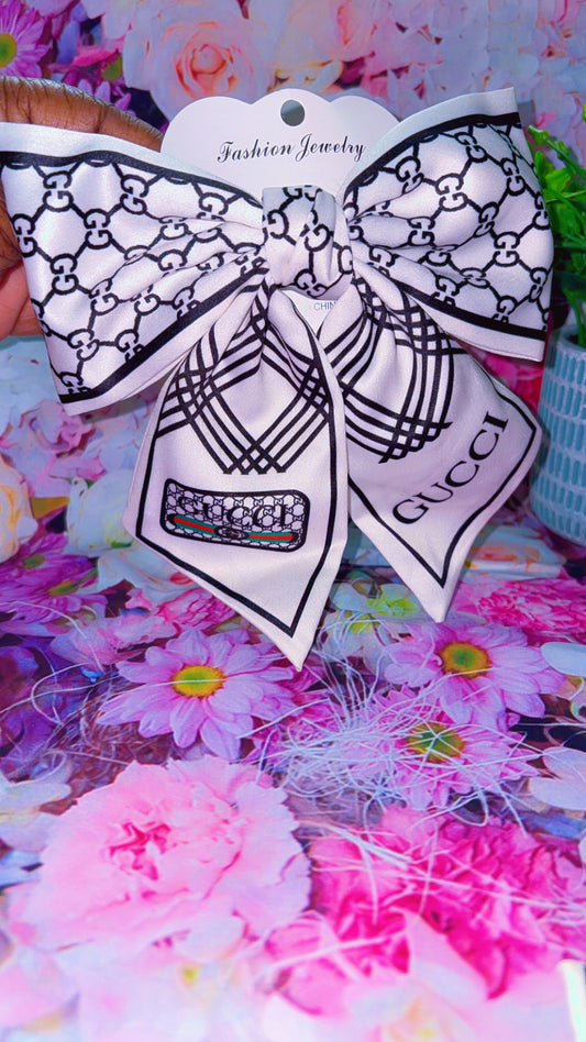 Designer-Inspired Statement Bow Hair Clip