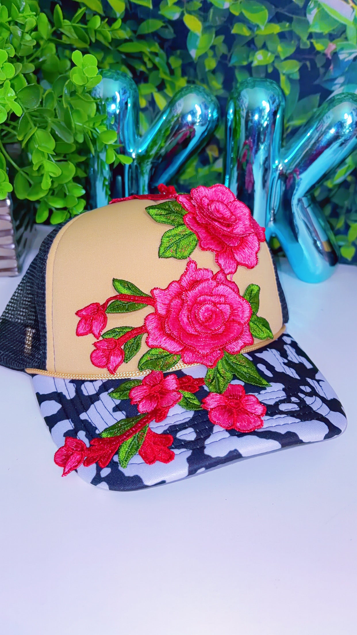 Pink 3d flower