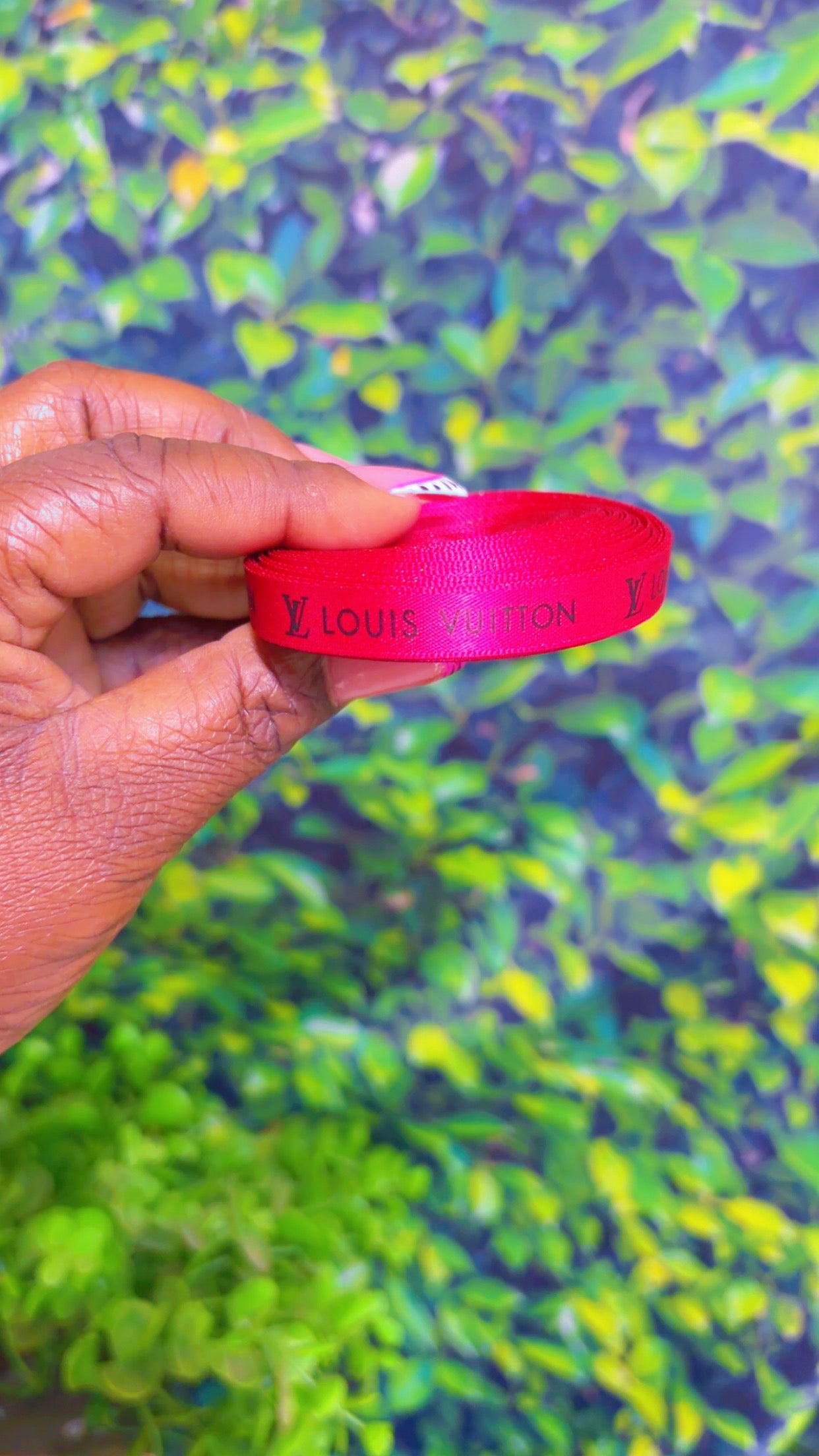 1 yard Lux Ribbon (3 color options)