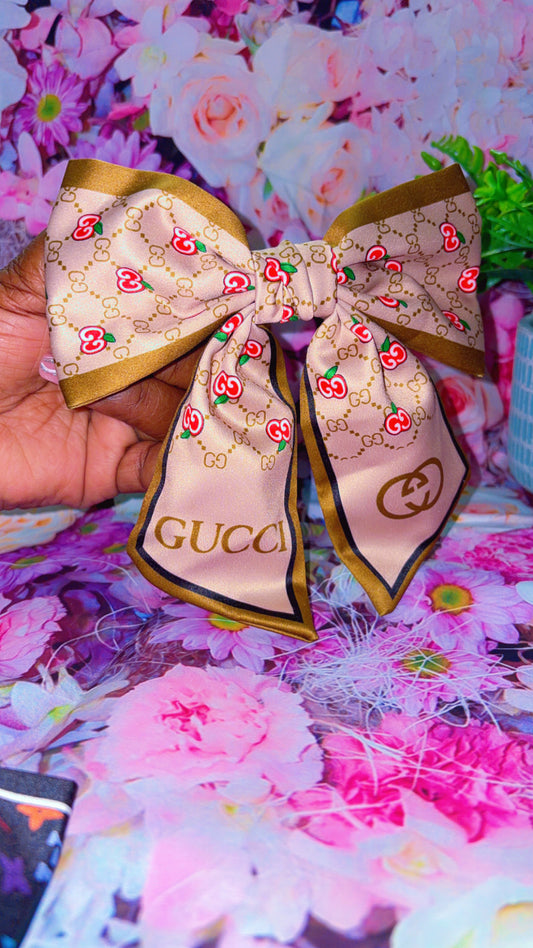 Designer-Inspired Statement Bow Hair Clip