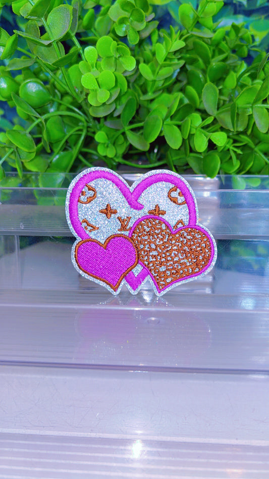 Purple Heart iron on patch