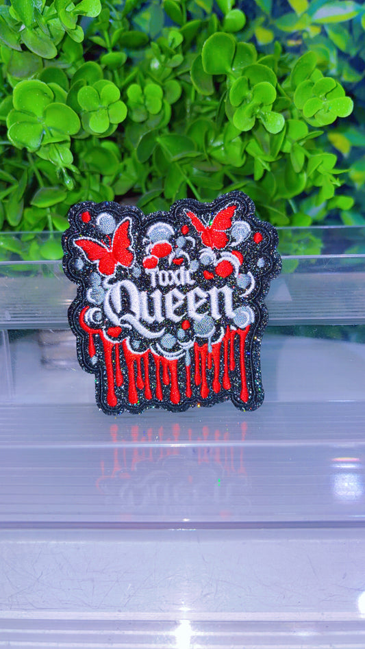 Toxic Queen iron on patch