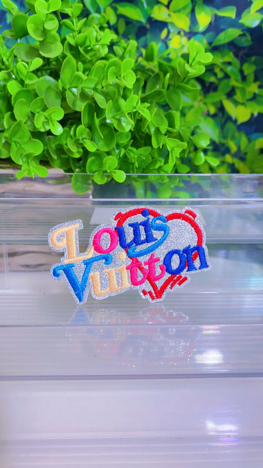 Pretty iron on patch