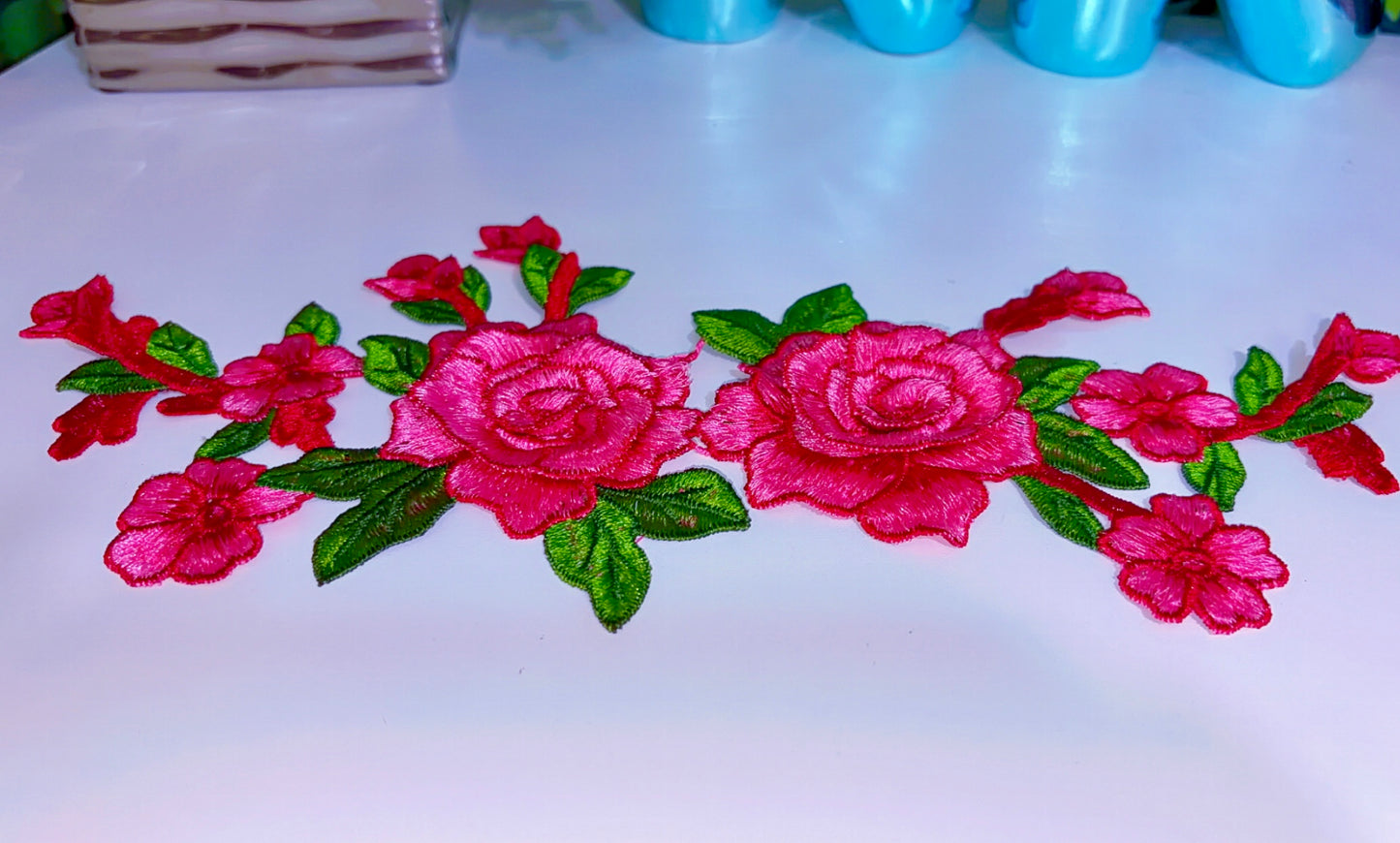Pink 3d flower