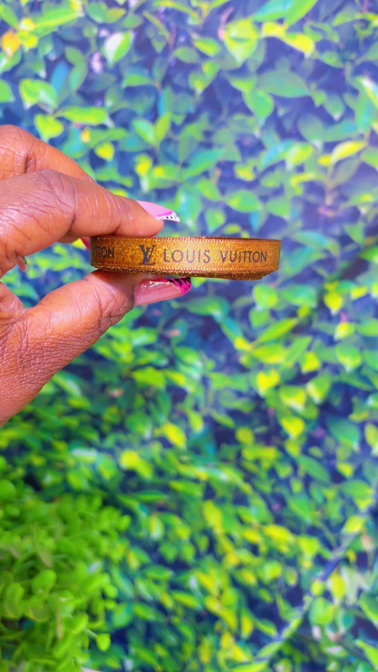 1 yard Lux Ribbon (3 color options)