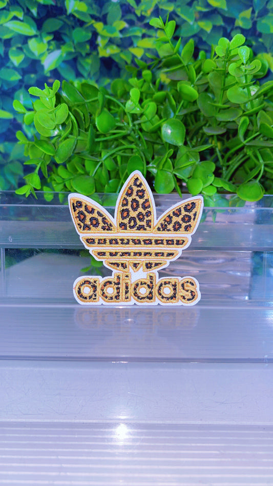 Leopard iron on patch