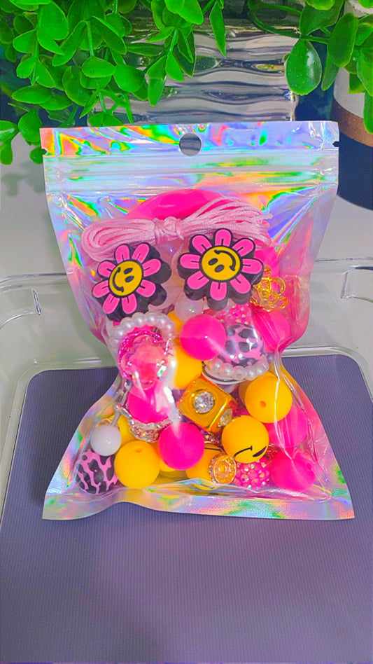 Diy Focal bead bag kit