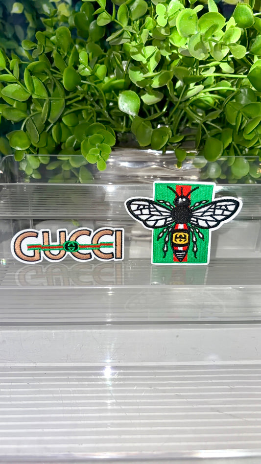 G-Bee iron on patch set