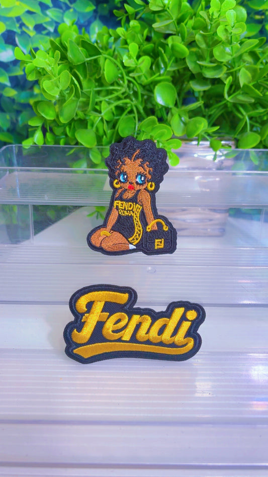 Iron on patch set