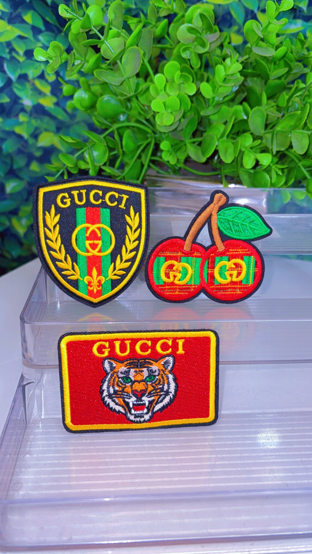 Iron on patch set