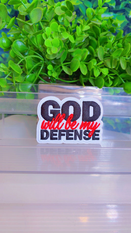 Christian iron on patch
