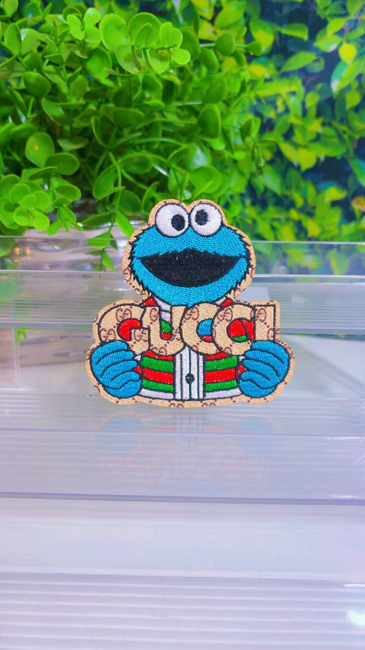 Cookie iron on patch