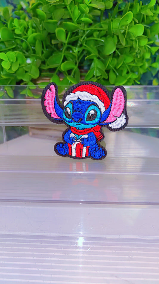 Christmas 🎄 Blue guy iron on patch