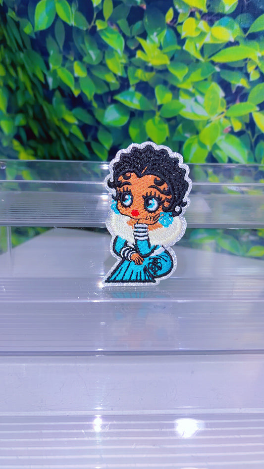 Tiffany Betty iron on patch