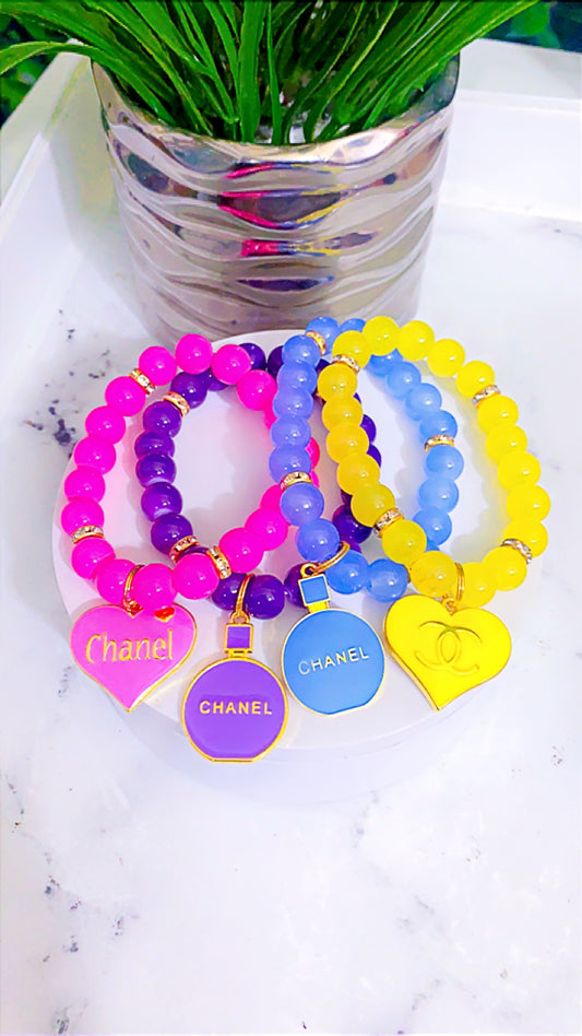 Rainbow Charm Bracelets