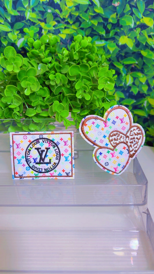 Iron on patch set