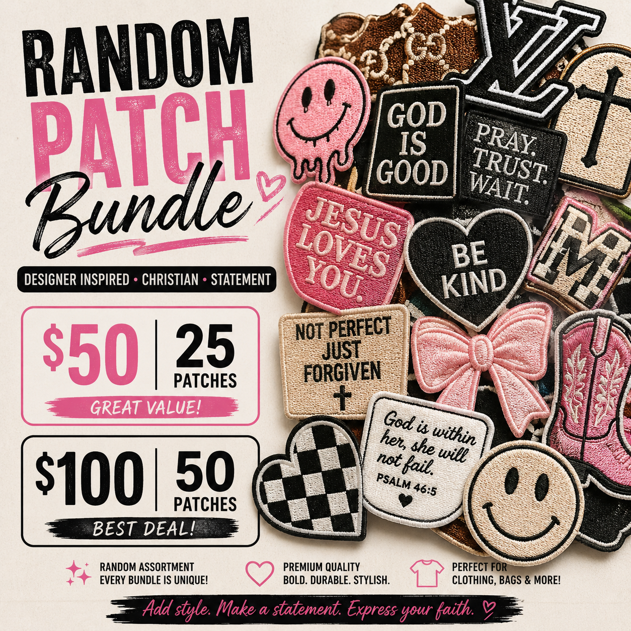 Random patch bundle