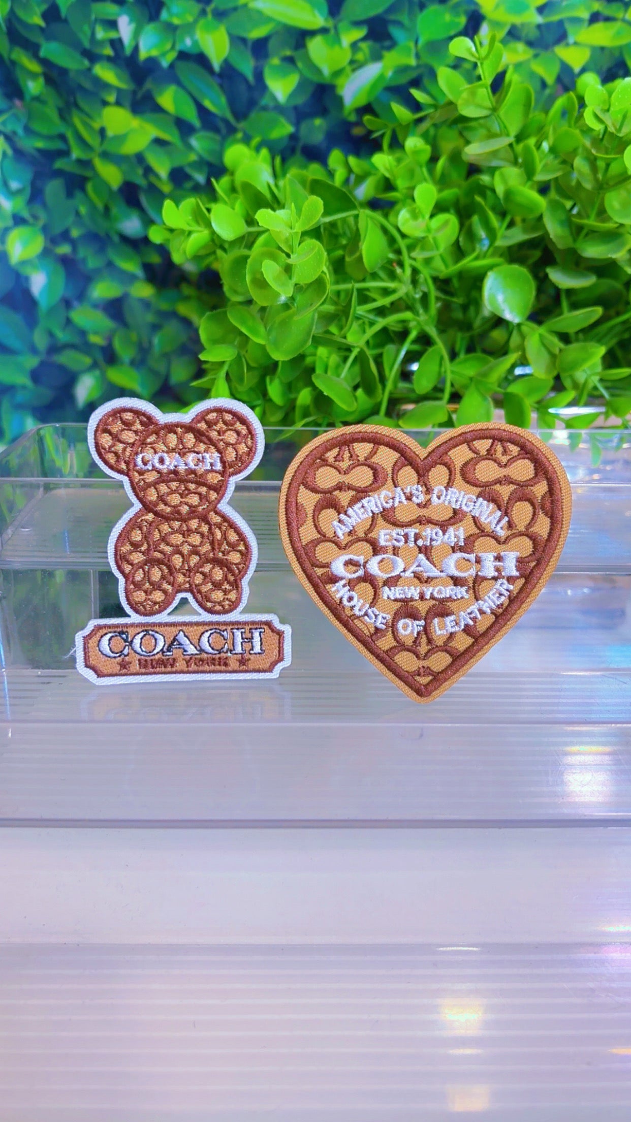 Iron on patch set