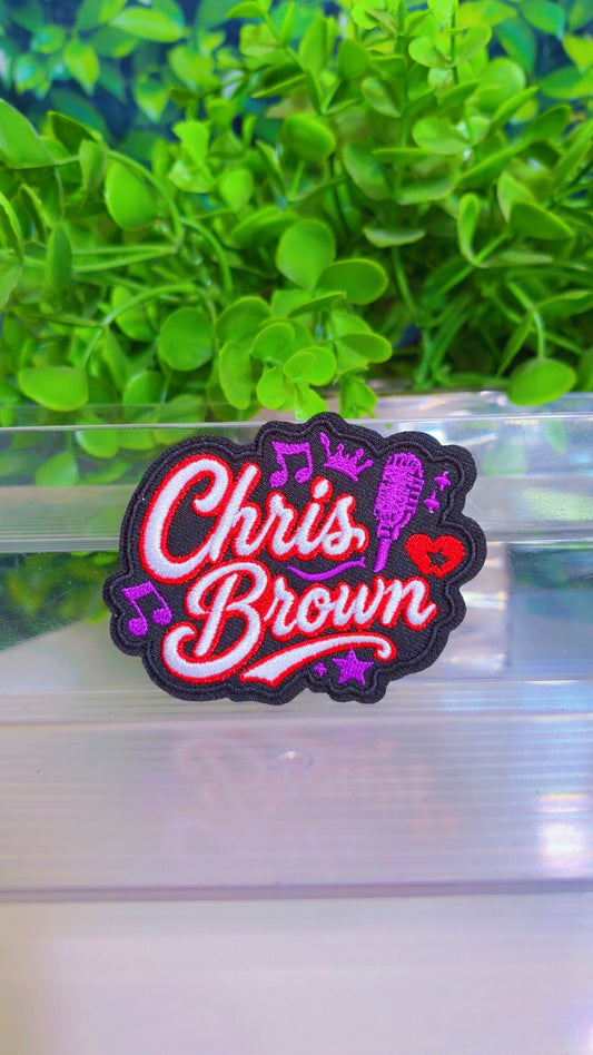 CB iron on patch