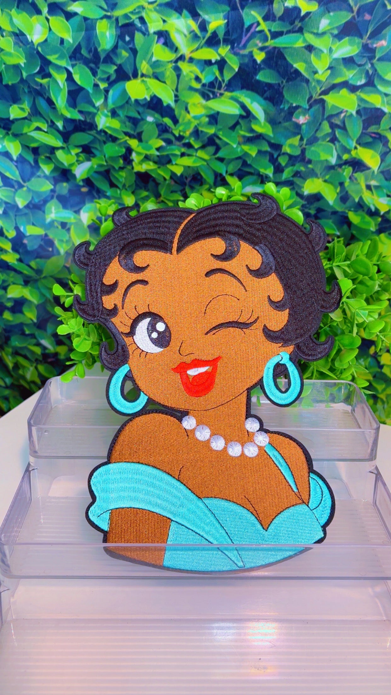 Tiffany Betty iron on big patch