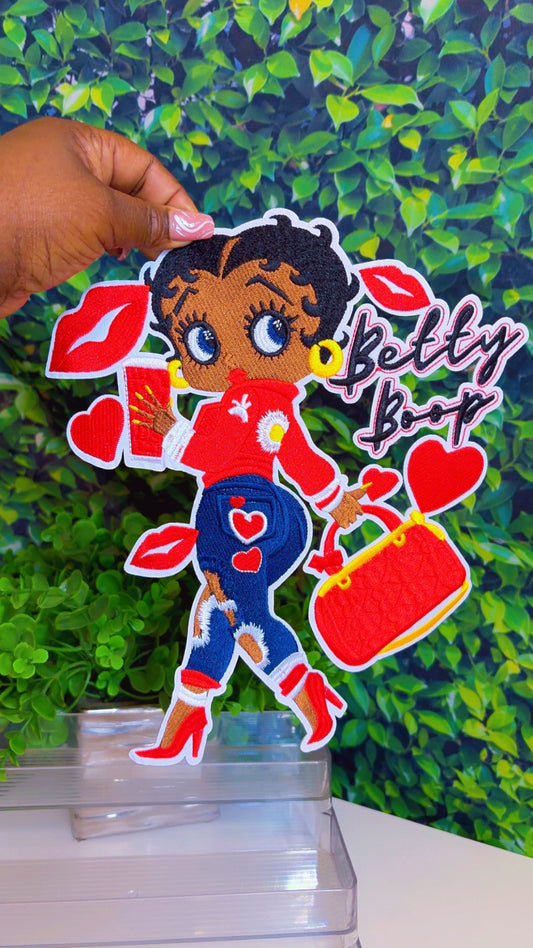 Big iron on patch
