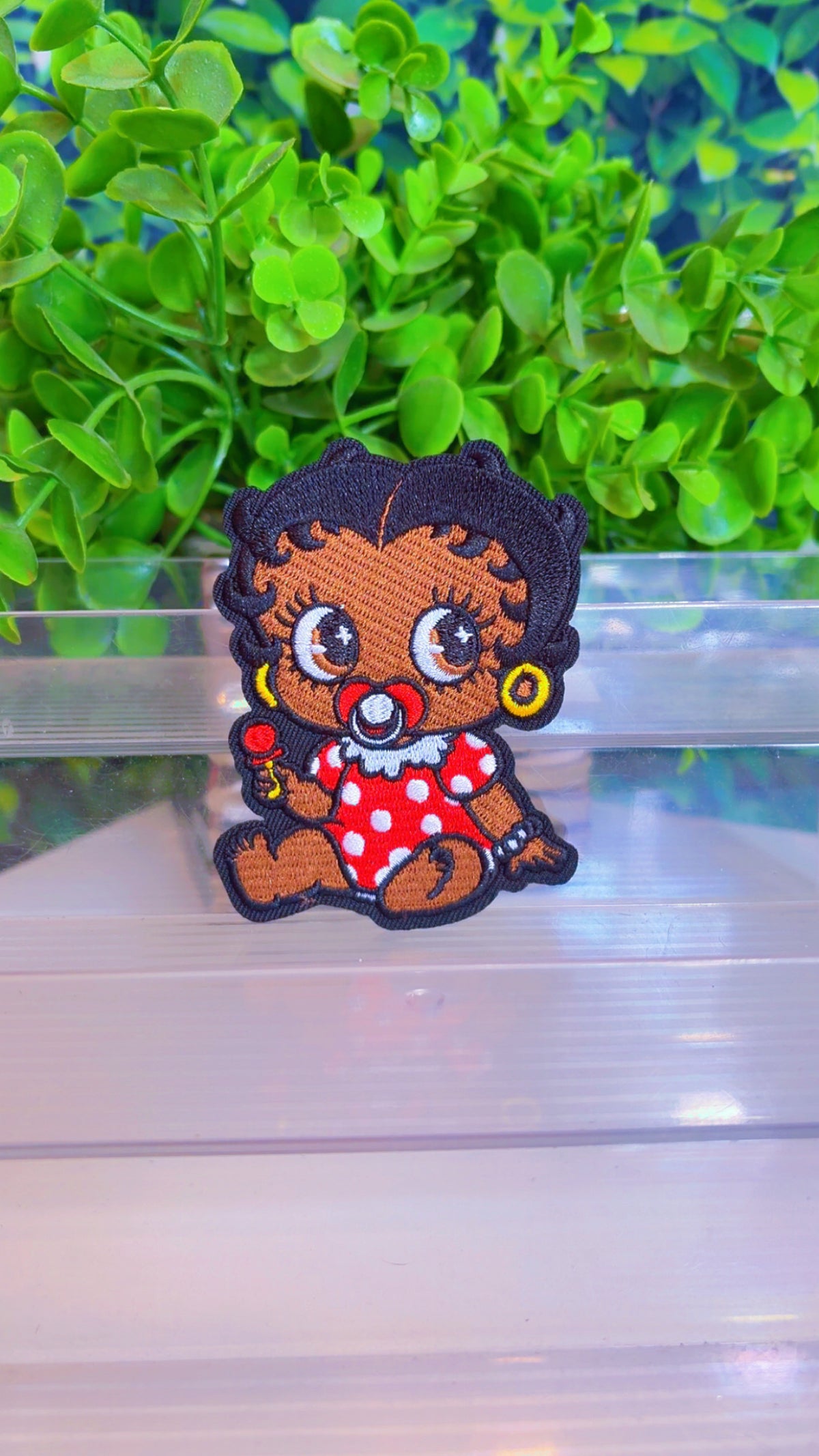 Baby Betty iron on patch big, medium or small size