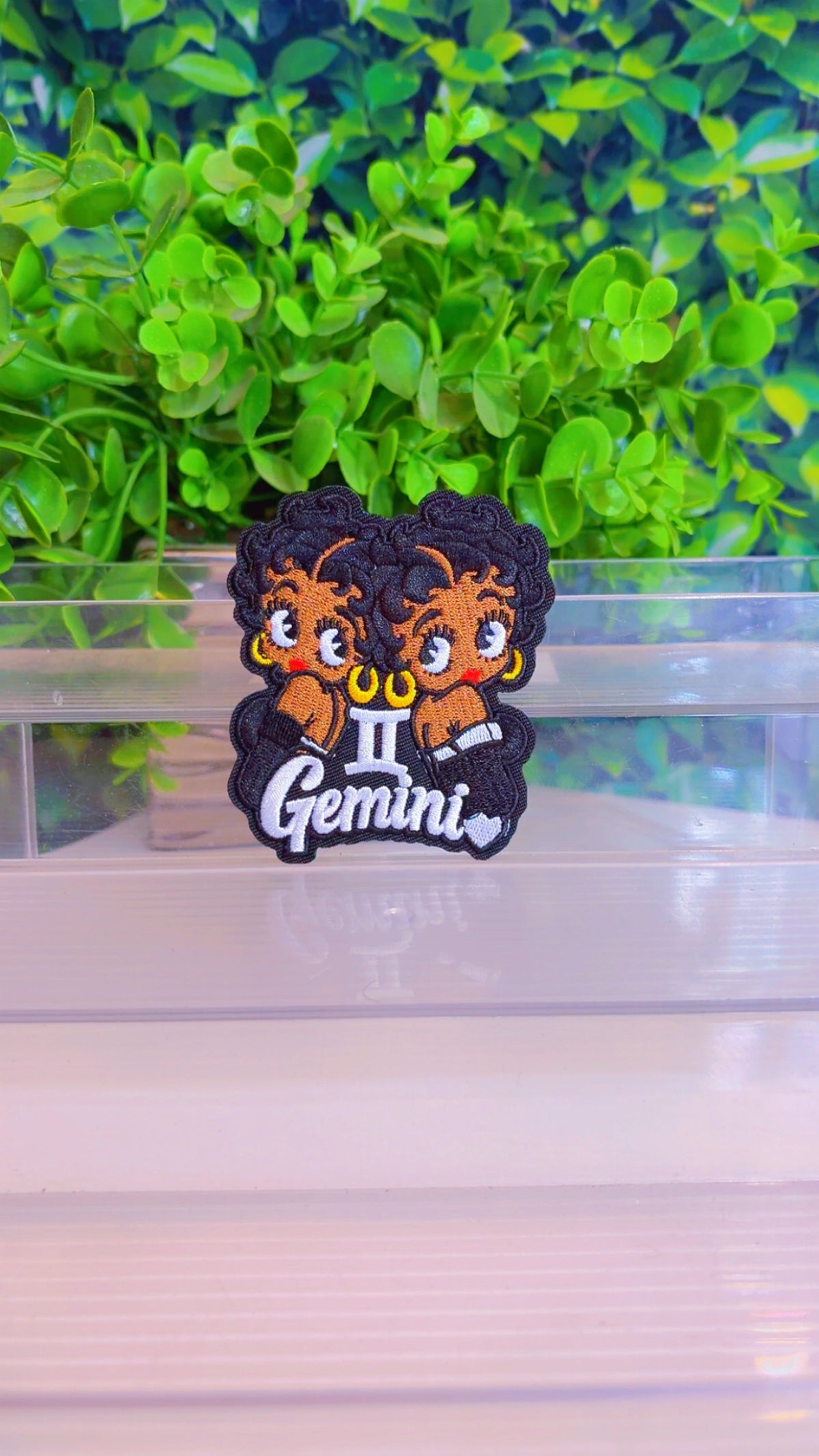 Gemini ♊️ zodiac iron on patch